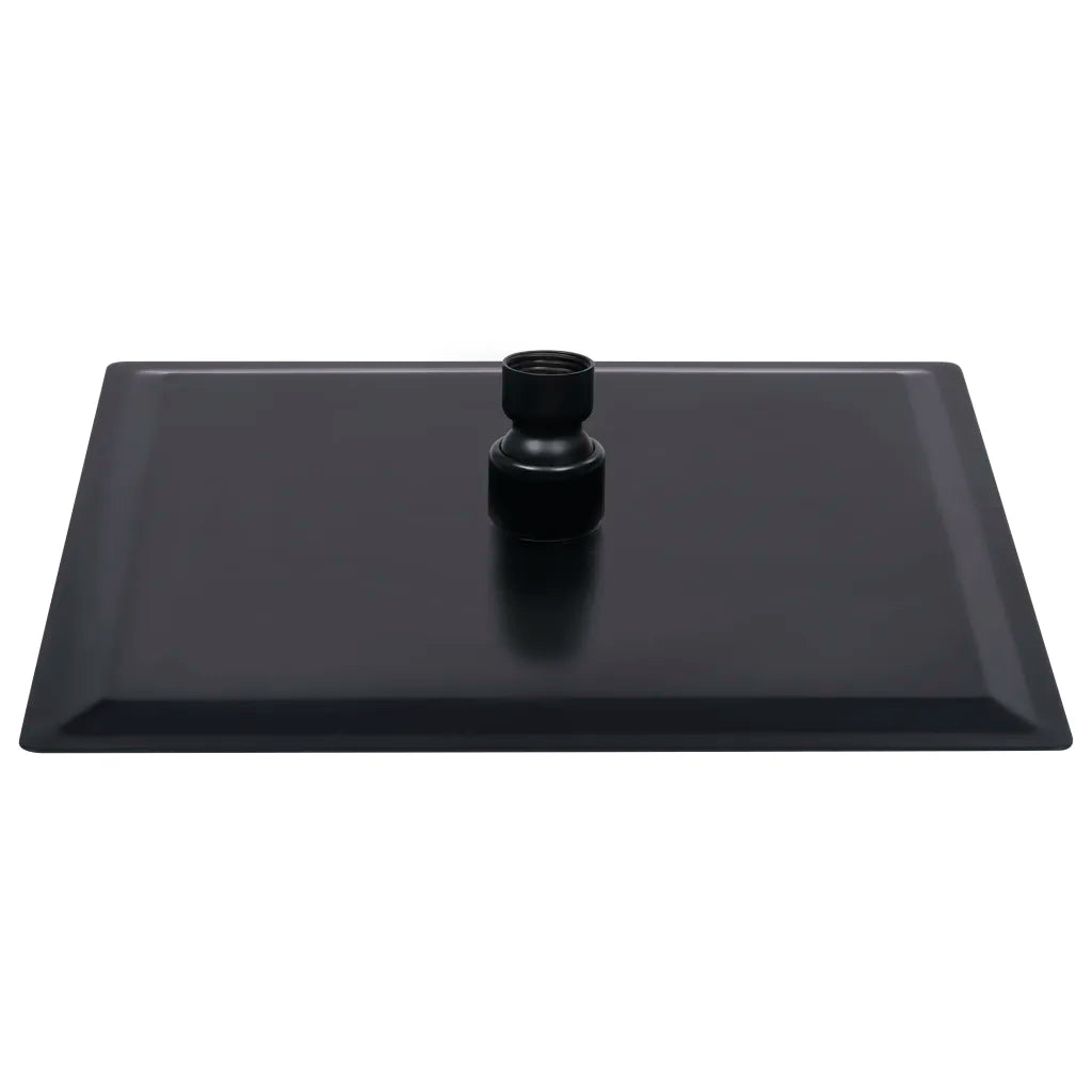 Cabeça de chuveiro quadrada 20x20 cm aço inoxidável