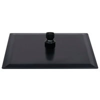 Cabeça de chuveiro quadrada 20x20 cm aço inoxidável