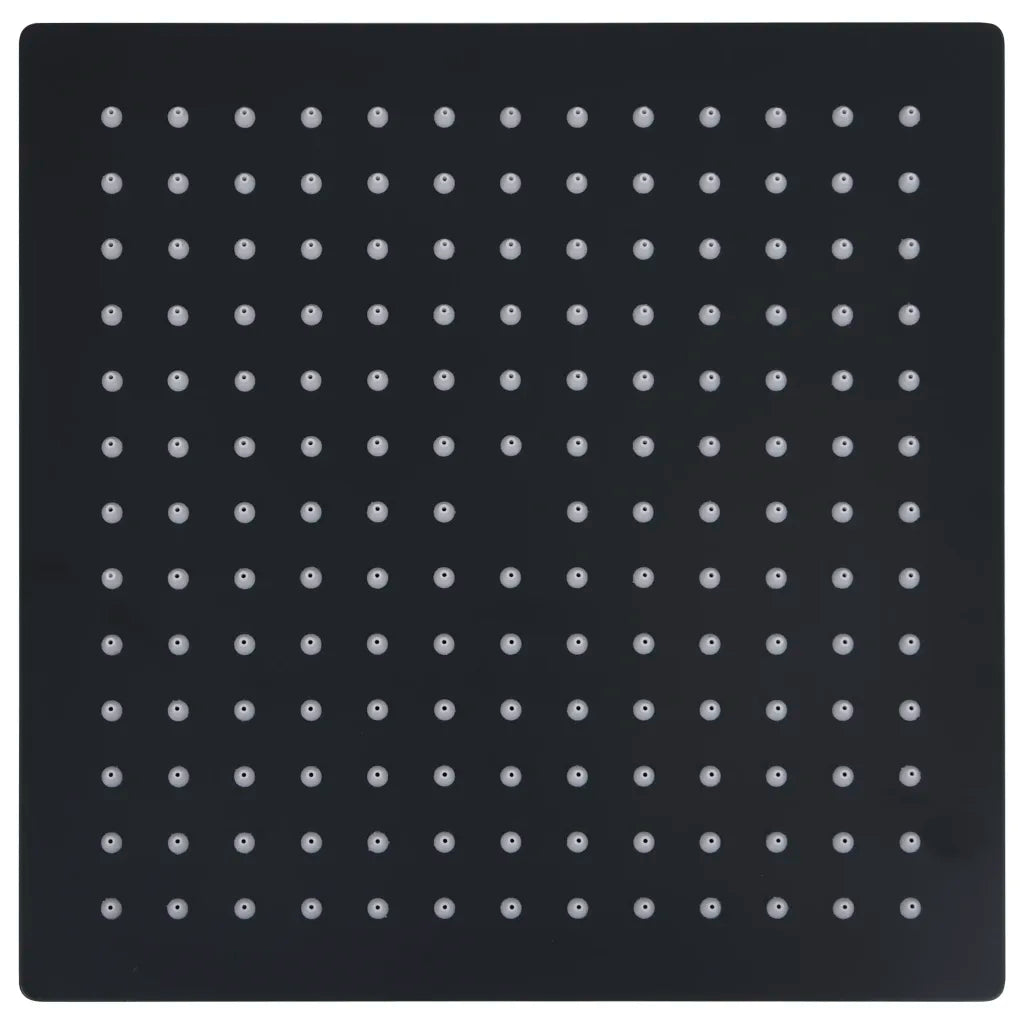 Cabeça de chuveiro quadrada 25x25 cm aço inoxidável