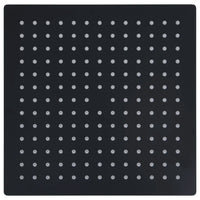 Cabeça de chuveiro quadrada 25x25 cm aço inoxidável