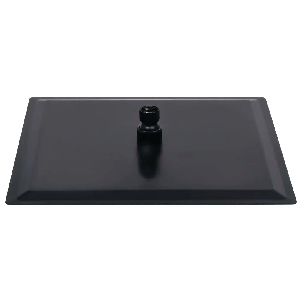 Cabeça de chuveiro quadrada 25x25 cm aço inoxidável