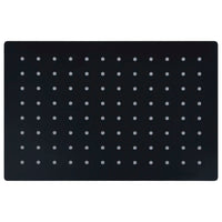 Cabeça de chuveiro retangular 30x20 cm aço inoxidável