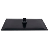 Cabeça de chuveiro retangular 30x20 cm aço inoxidável