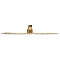 Cabeça de chuveiro redonda 30 cm aço inoxidável dourado