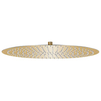 Cabeça de chuveiro redonda 50 cm aço inoxidável dourado