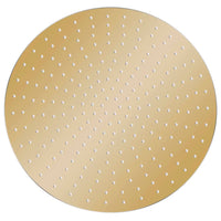 Cabeça de chuveiro redonda 50 cm aço inoxidável dourado