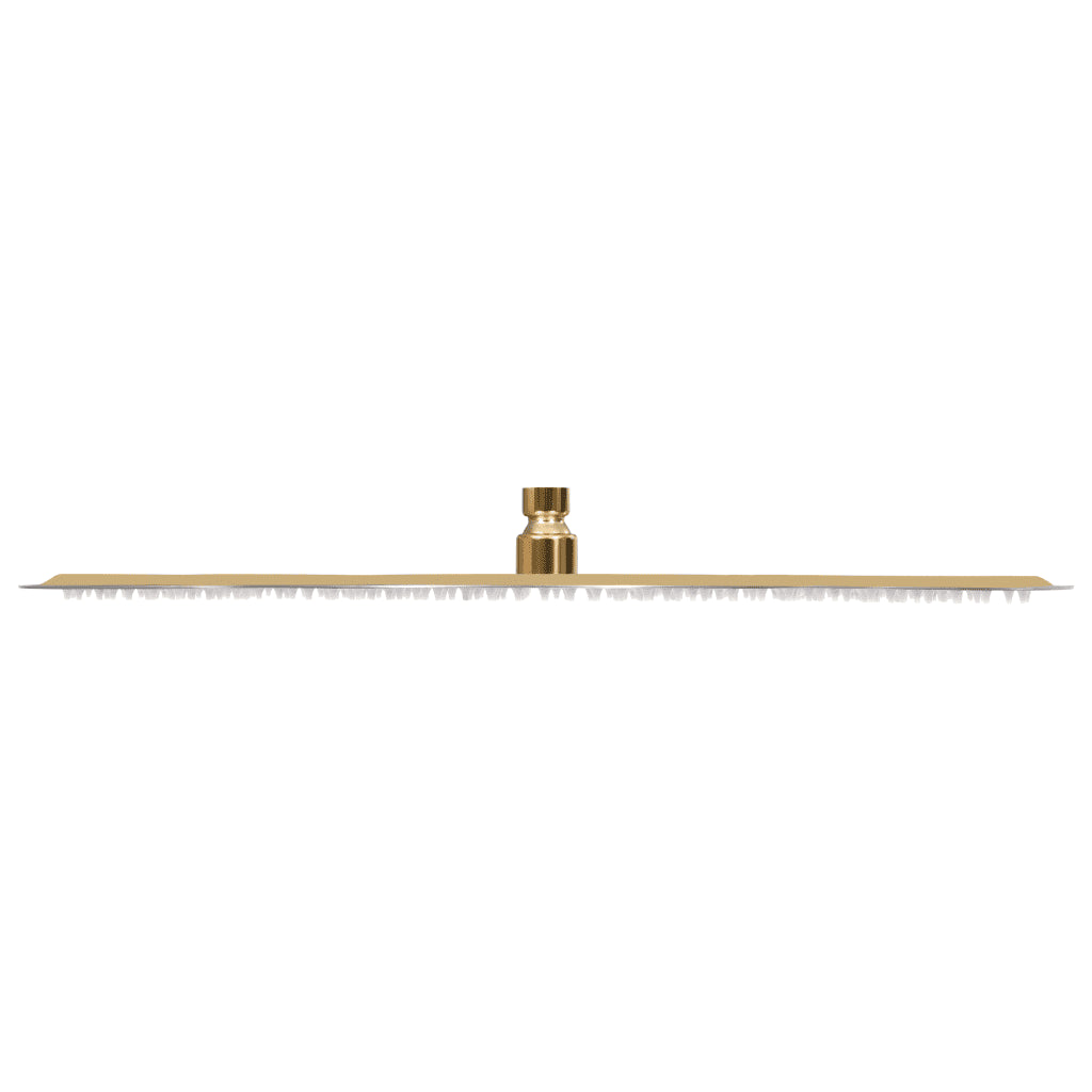 Cabeça de chuveiro redonda 50 cm aço inoxidável dourado