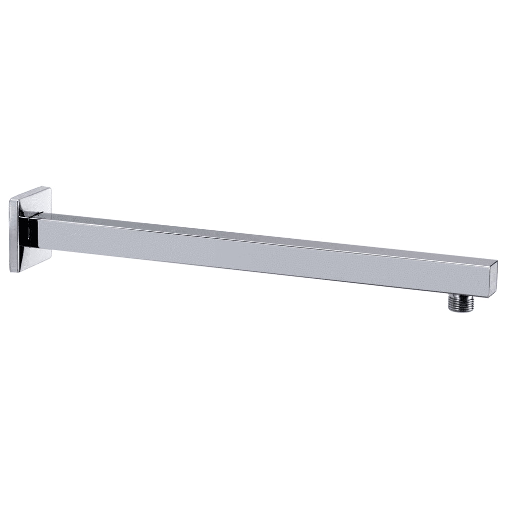 Braço de apoio chuveiro quadrado aço inox. 201