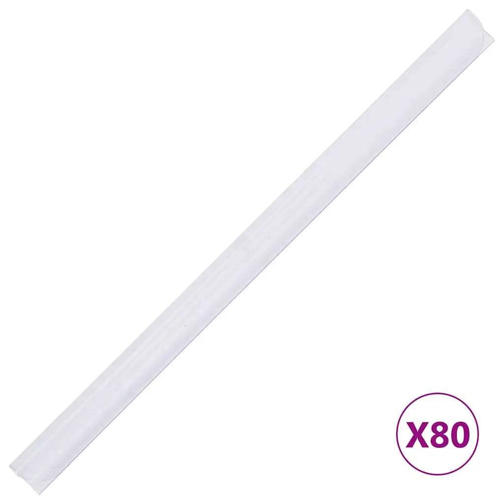 Painéis privacidade jardim 4 pcs 35x0,19m PVC castanho