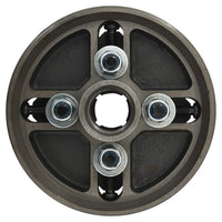 Mandril p/ madeira 4 garras c/ conexão M33 aço 150x63 mm preto