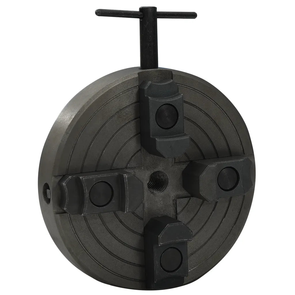 Mandril p/ madeira 4 garras c/ conexão M18 aço 150x63 mm preto