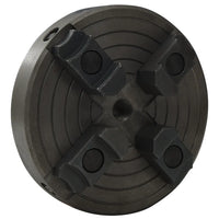 Mandril p/ madeira 4 garras c/ conexão M18 aço 150x63 mm preto