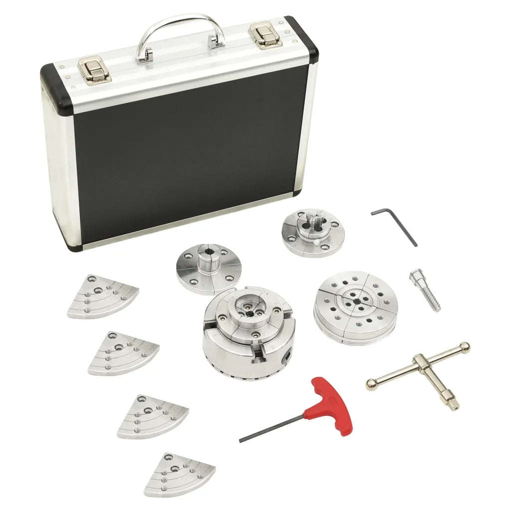 Conjunto de mandril de madeira autocentrante para 95 mm aço