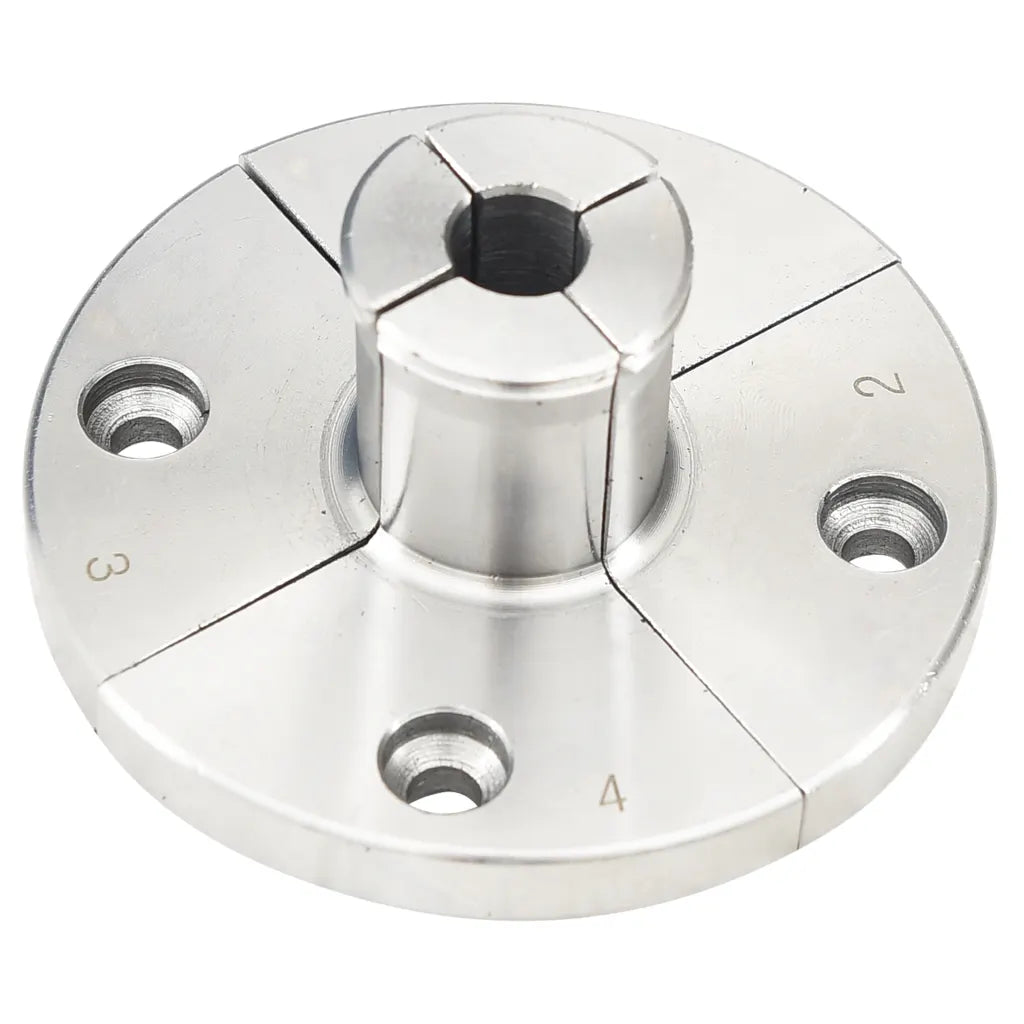 Conjunto de mandril de madeira autocentrante para 95 mm aço