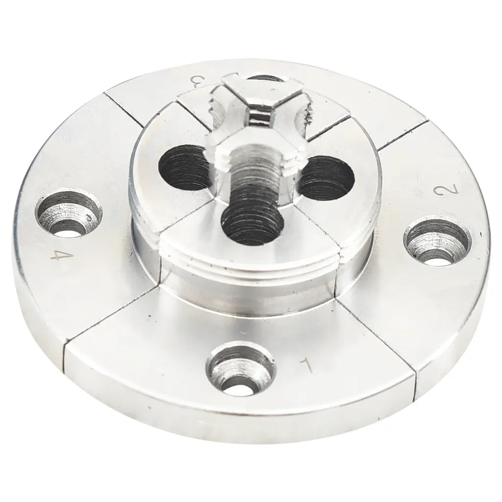 Conjunto de mandril de madeira autocentrante para 95 mm aço