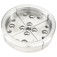 Conjunto de mandril de madeira autocentrante para 95 mm aço