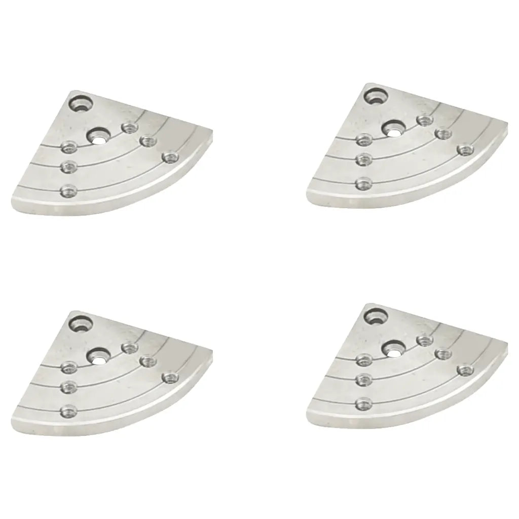 Conjunto de mandril de madeira autocentrante para 95 mm aço
