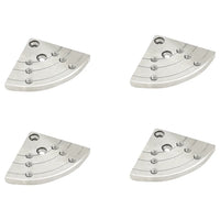 Conjunto de mandril de madeira autocentrante para 95 mm aço