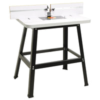 Mesa de fresagem aço e MDF 81x61x88 cm