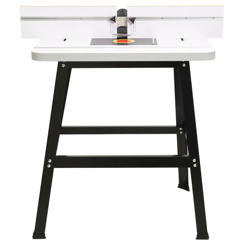 Mesa de fresagem aço e MDF 81x61x88 cm