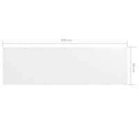 Tela de varanda 90x300 cm tecido Oxford