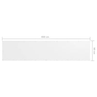 Tela de varanda 90x400 cm tecido Oxford