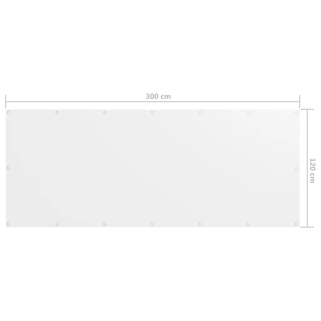 Tela de varanda 120x300 cm tecido Oxford