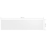 Tela de varanda 120x500 cm tecido Oxford
