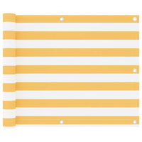 Tela de varanda 75x600 cm tecido Oxford branco e