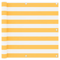 Tela de varanda 90x500 cm tecido Oxford branco e