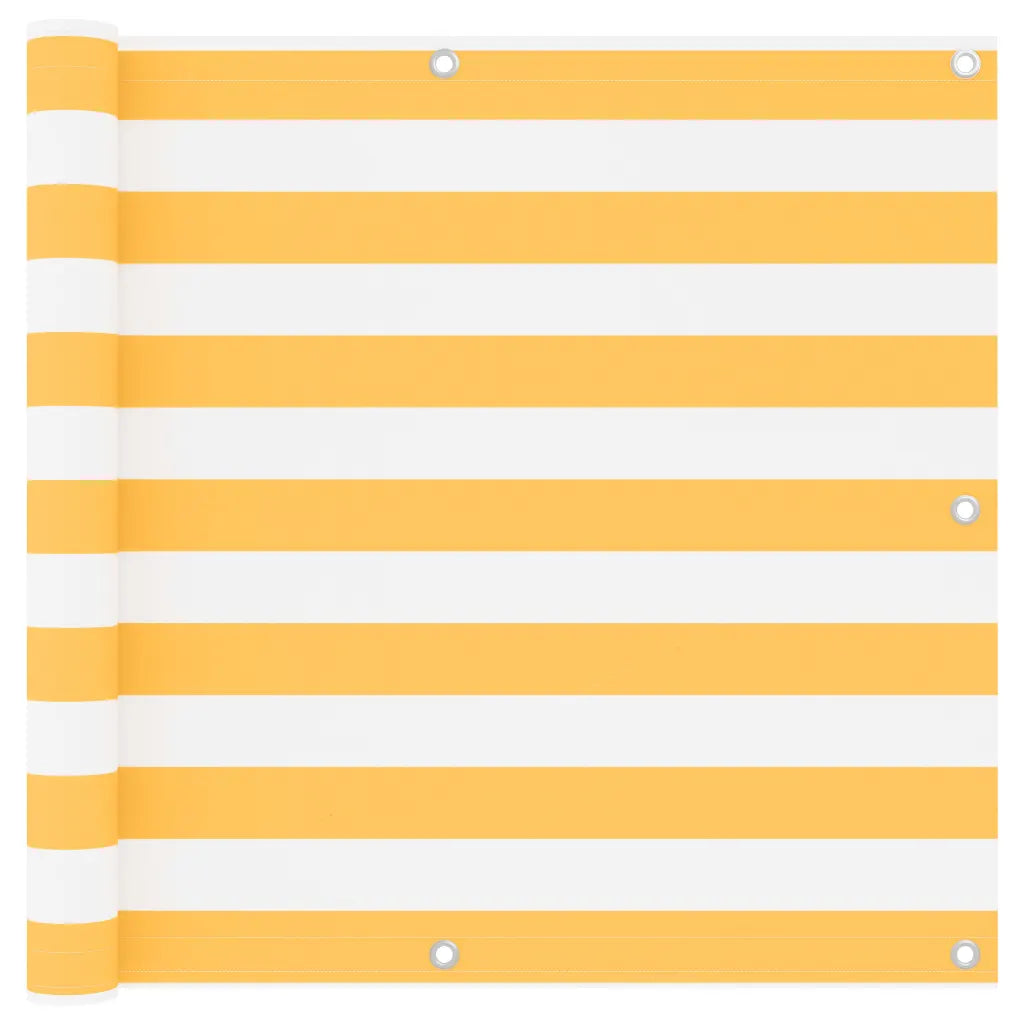 Tela de varanda 90x600 cm tecido Oxford branco e