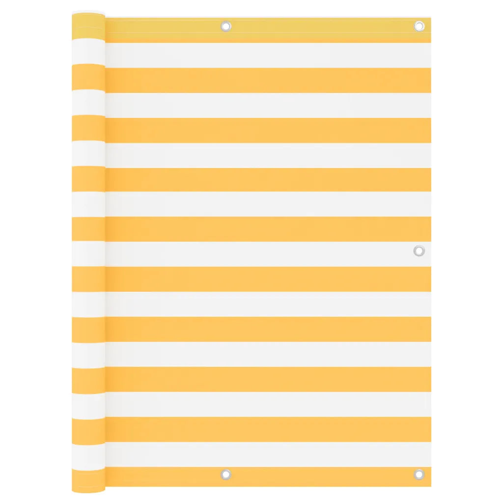 Tela de varanda 120x500 cm tecido Oxford branco e