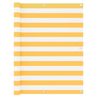 Tela de varanda 120x500 cm tecido Oxford branco e