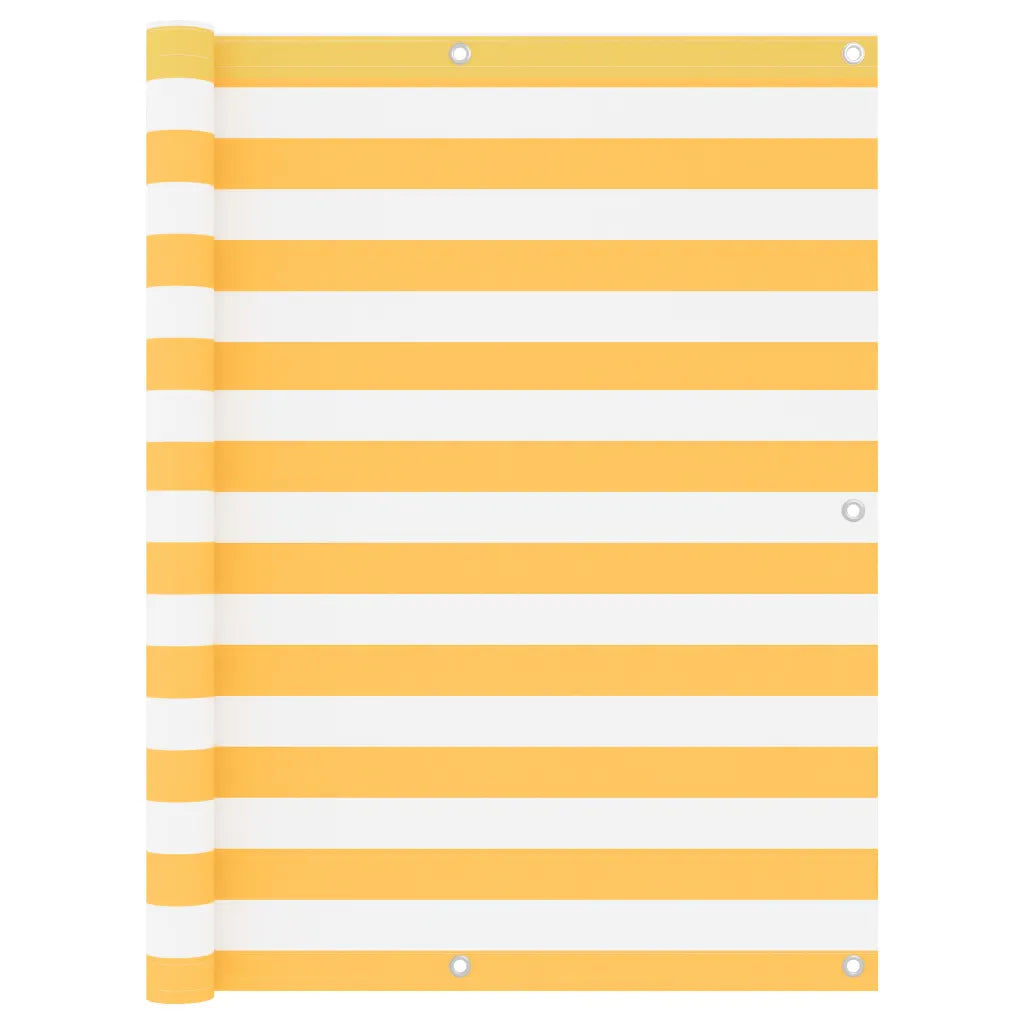 Tela de varanda 120x600 cm tecido Oxford branco e