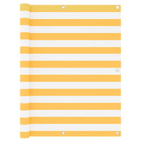 Tela de varanda 120x600 cm tecido Oxford branco e
