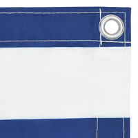 Tela de varanda 90x500 cm tecido Oxford branco e