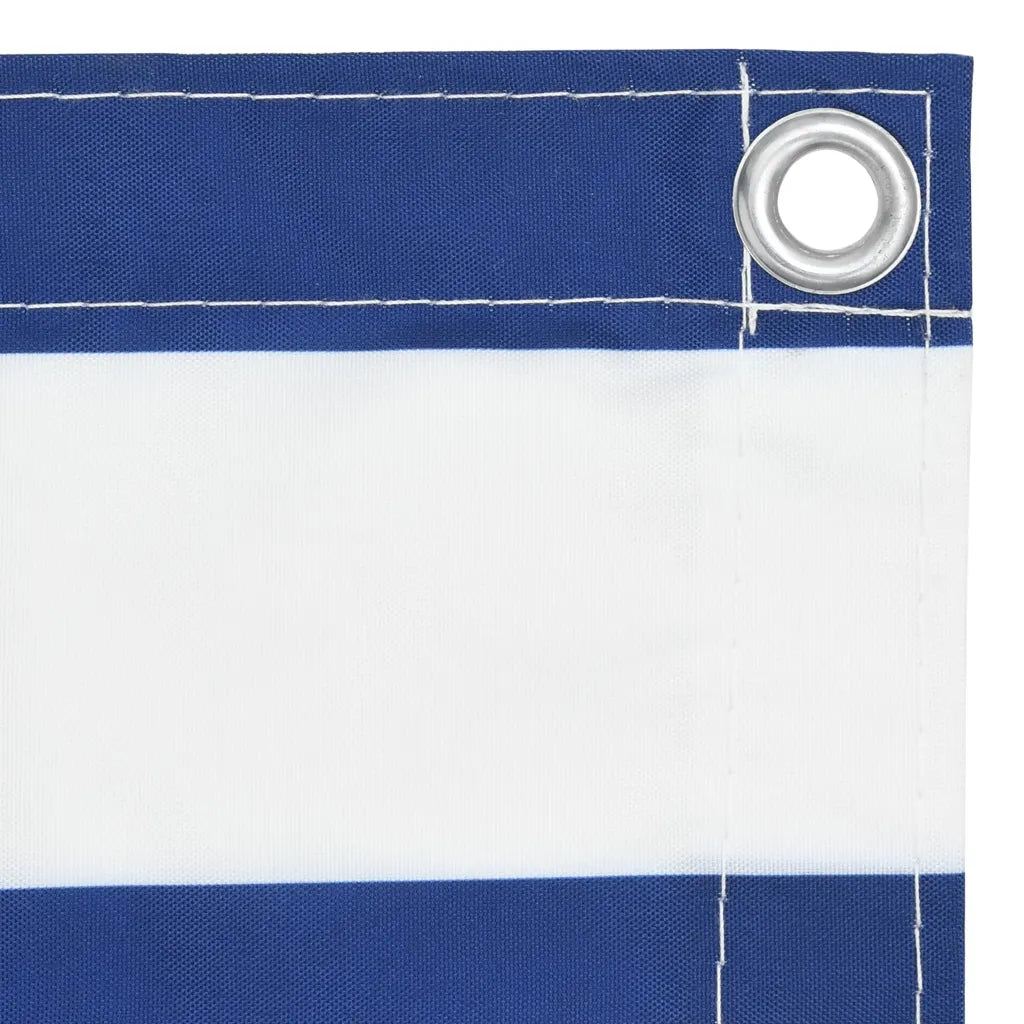 Tela de varanda 120x500 cm tecido Oxford branco e