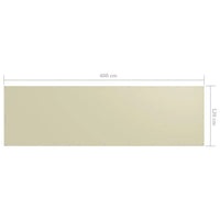 Tela de varanda 120x400 cm tecido Oxford cor