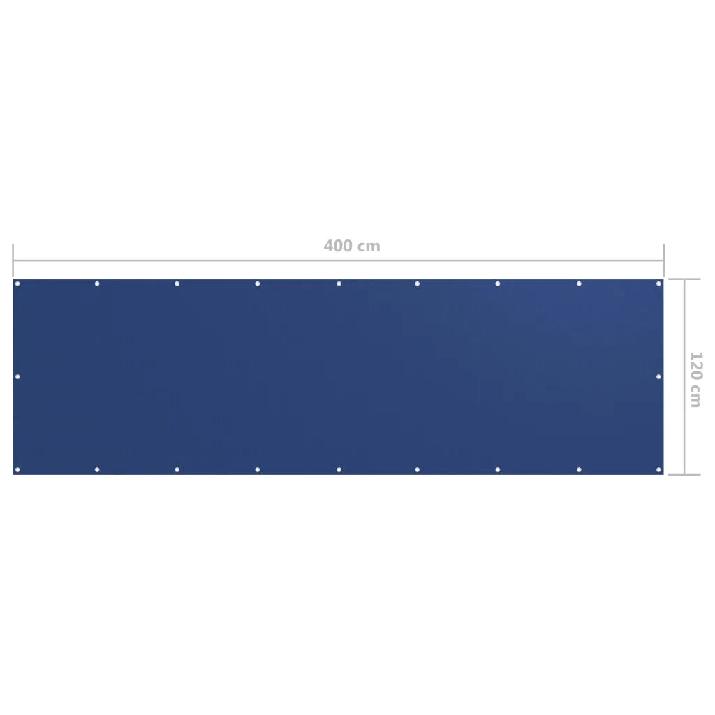 Tela de varanda 120x400 cm tecido Oxford