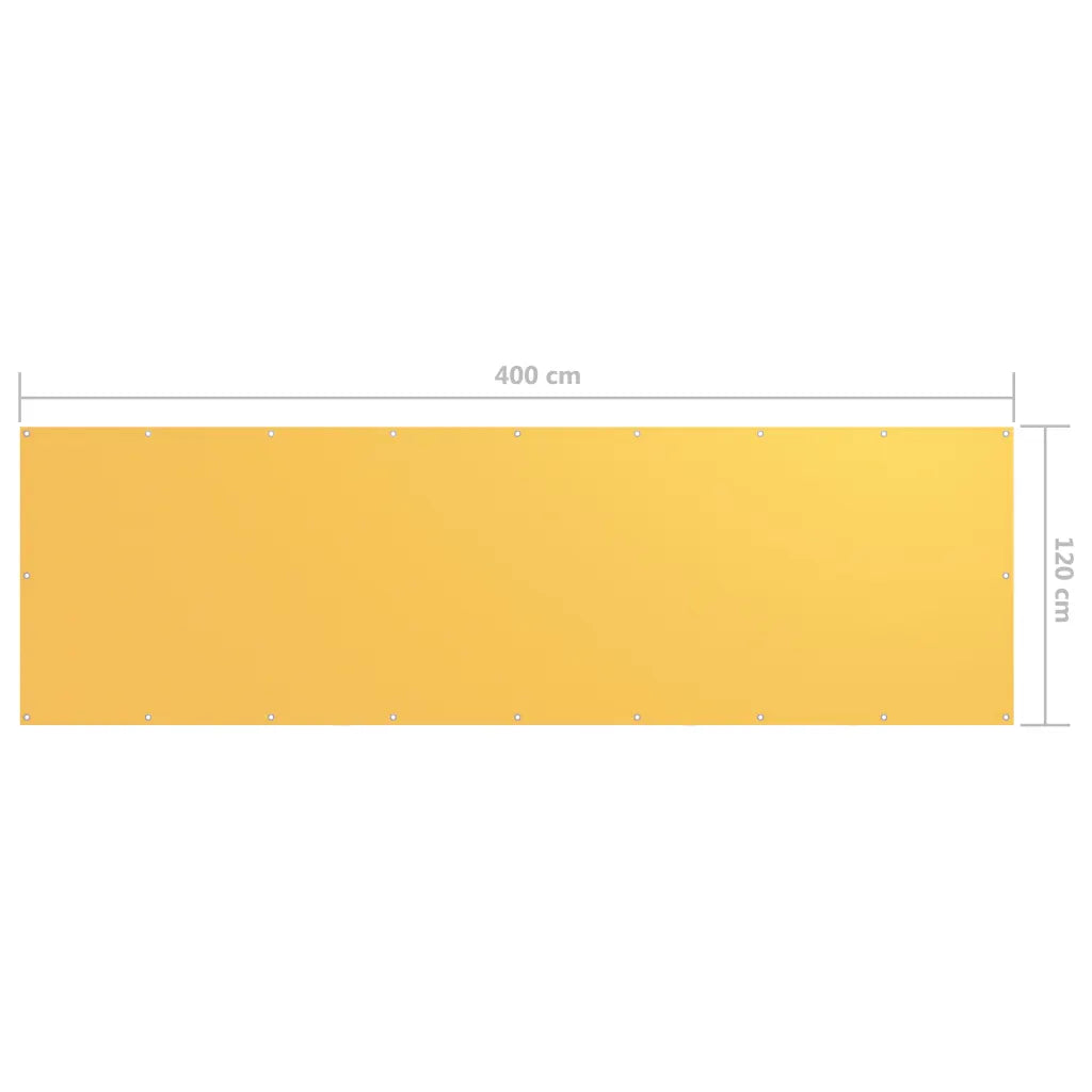 Tela de varanda 120x400 cm tecido Oxford