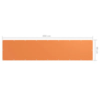 Tela de varanda 90x400 cm tecido Oxford