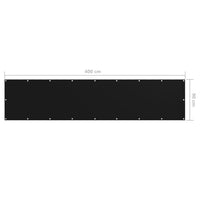 Tela de varanda 90x400 cm tecido Oxford