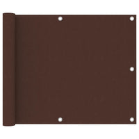 Tela de varanda 75x300 cm tecido Oxford castanho