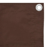 Tela de varanda 75x400 cm tecido Oxford castanho