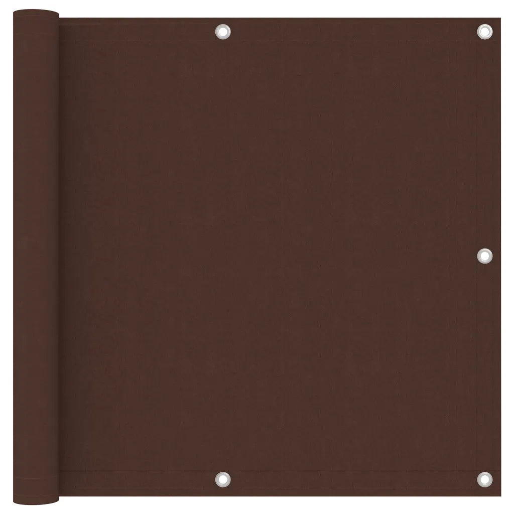 Tela de varanda 90x300 cm tecido Oxford castanho