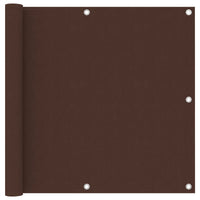 Tela de varanda 90x300 cm tecido Oxford castanho