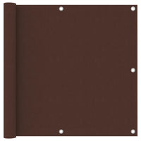 Tela de varanda 90x600 cm tecido Oxford castanho