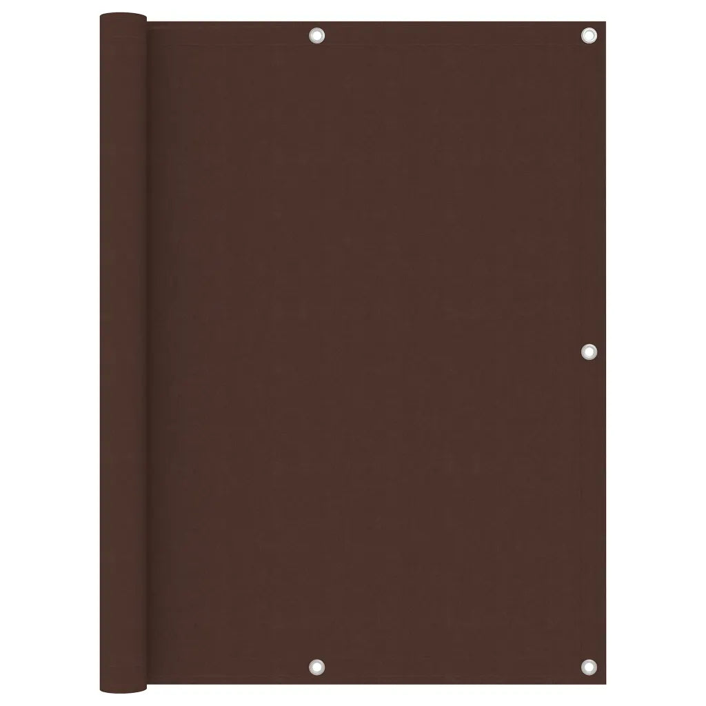 Tela de varanda 120x600 cm tecido Oxford castanho