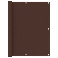 Tela de varanda 120x600 cm tecido Oxford castanho