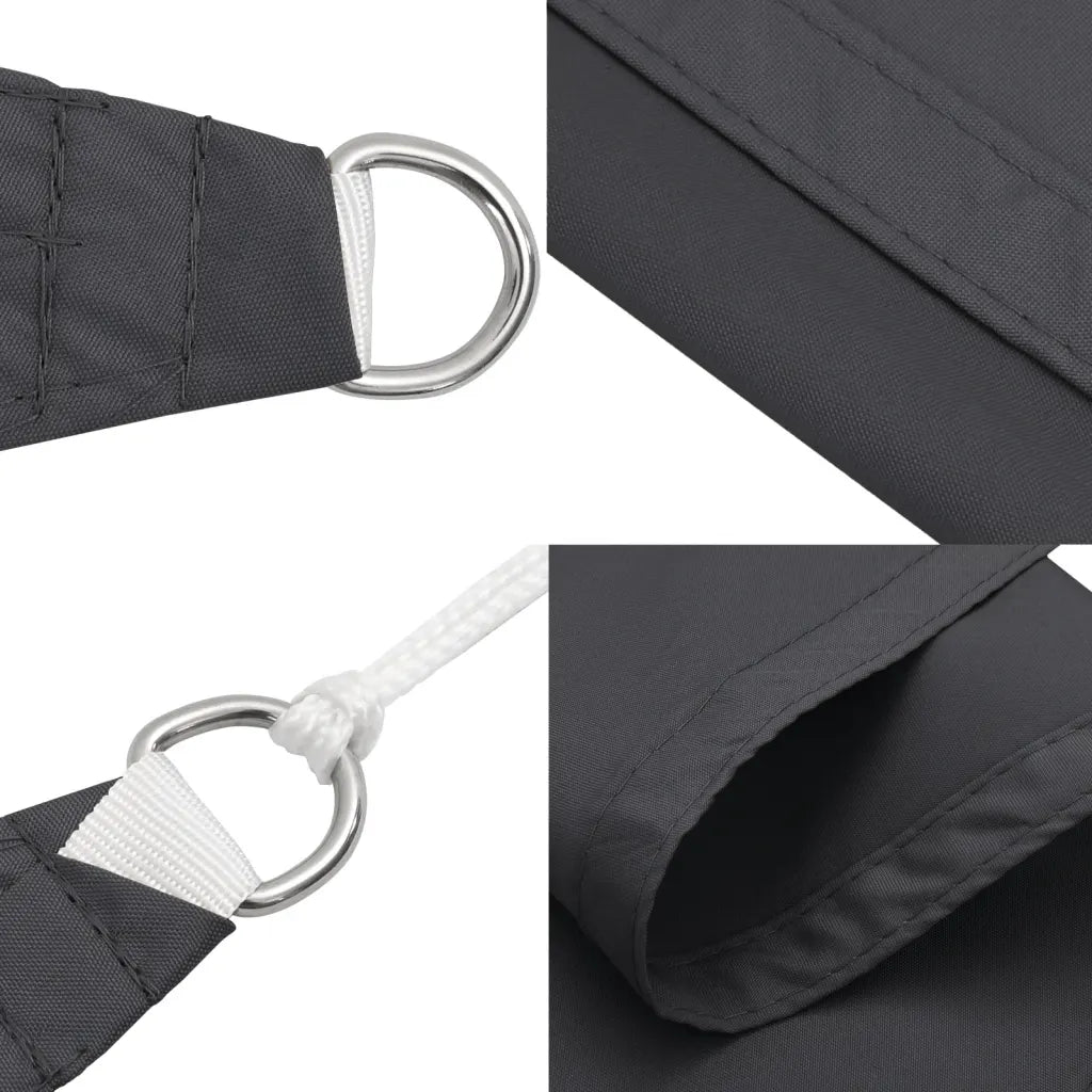 Para-sol est. vela tecido oxford retangular 2,5x4,5 m